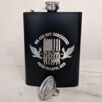Stainless Steel Hip Flask w/Funnel